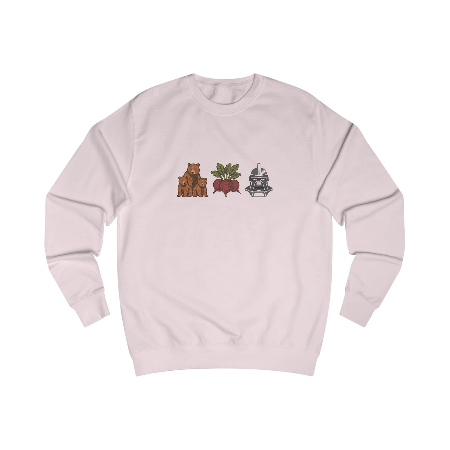 Bears, Beets, Battlestar (Icons) — Retro Sweatshirt (Light)