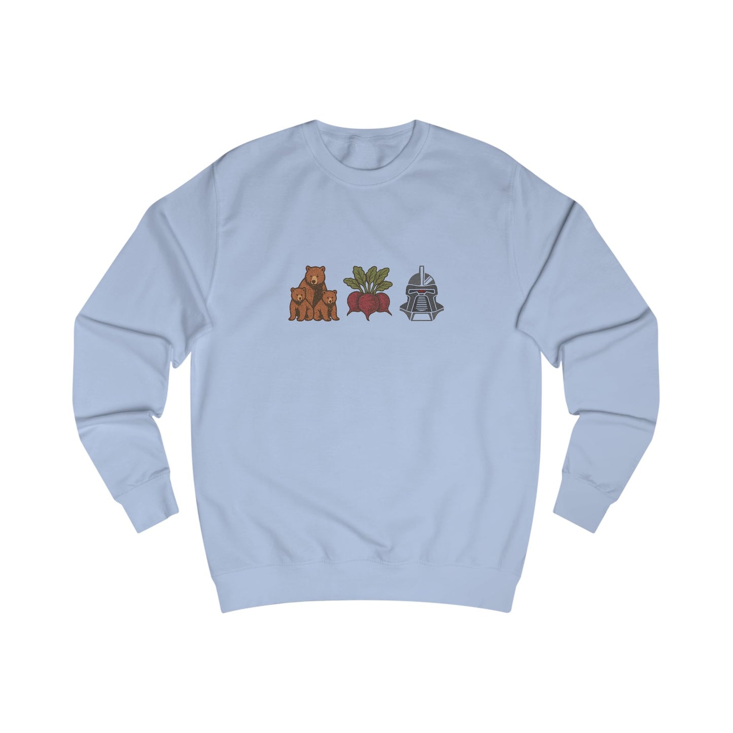 Bears, Beets, Battlestar (Icons) — Retro Sweatshirt (Light)
