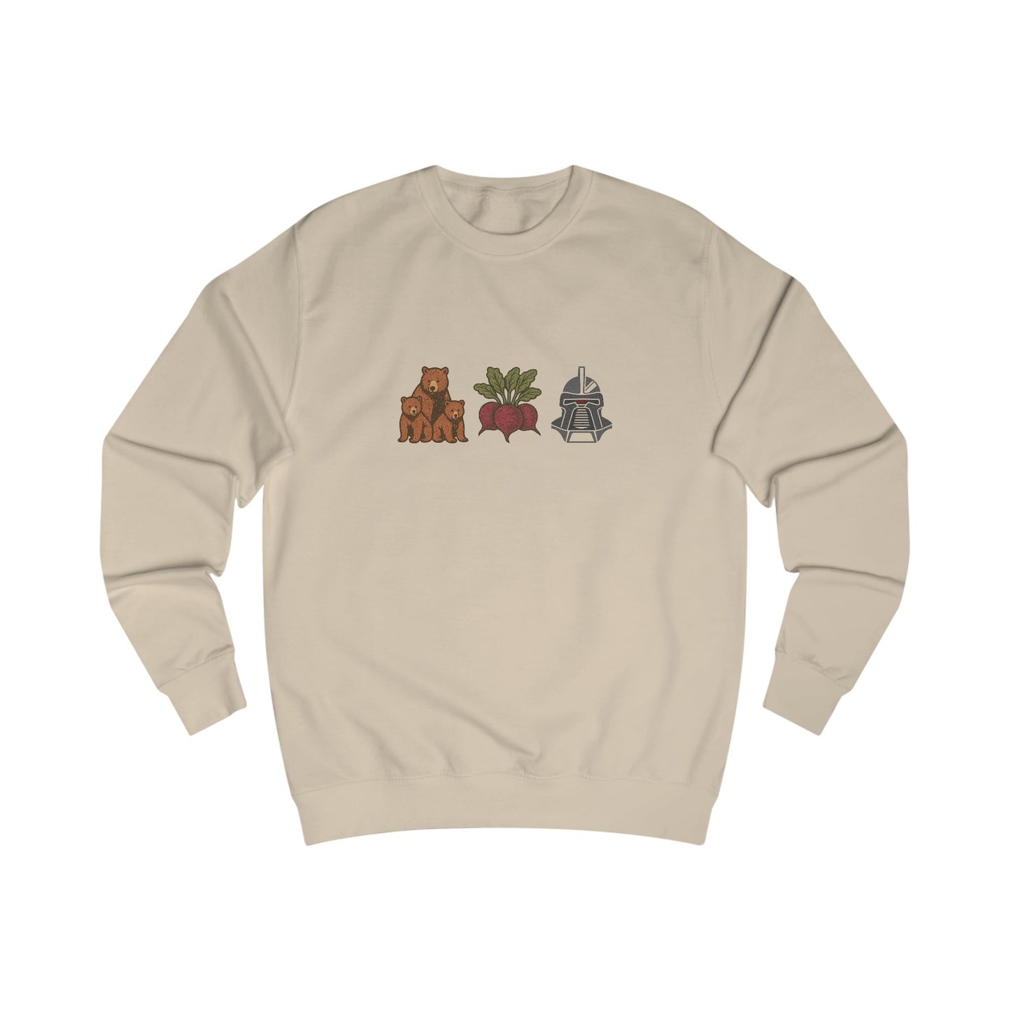 Bears, Beets, Battlestar (Icons) — Retro Sweatshirt (Light)