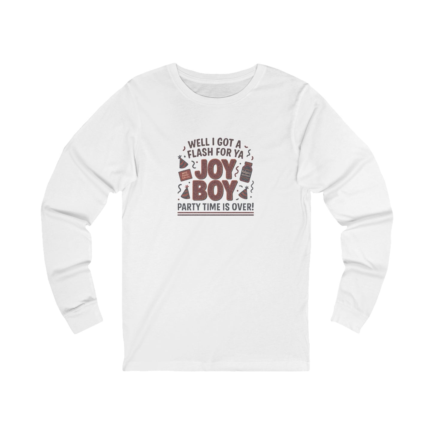 Joy Boy — Seinfeld Library Investigator Long Sleeve (Light)