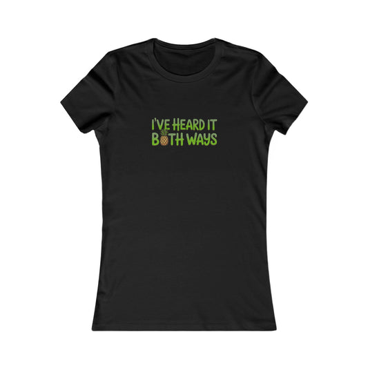 I’ve Heard It Both Ways — Psych Retro Women's Tee (Dark)