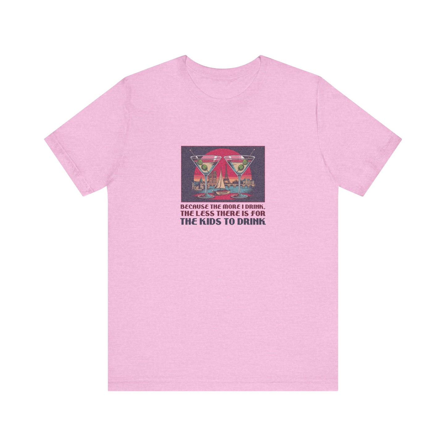 Open Bar (for the Kids) — Friends Retro Tee (Light)