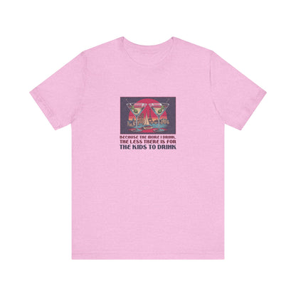 Open Bar (for the Kids) — Friends Retro Tee (Light)