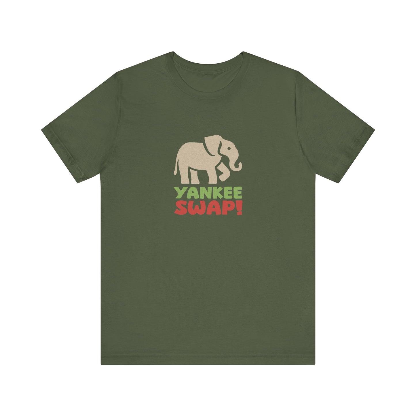 Yankee Swap! Christmas Party — Michael Scott Retro Tee (Dark)