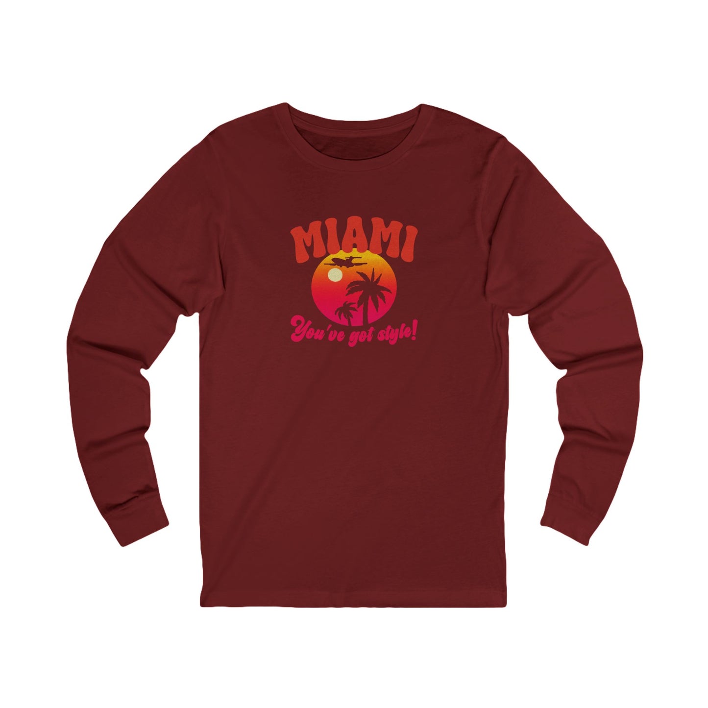 Miami, You've Got Style! — Golden Girls Retro Long Sleeve (Dark)