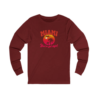 Miami, You've Got Style! — Golden Girls Retro Long Sleeve (Dark)