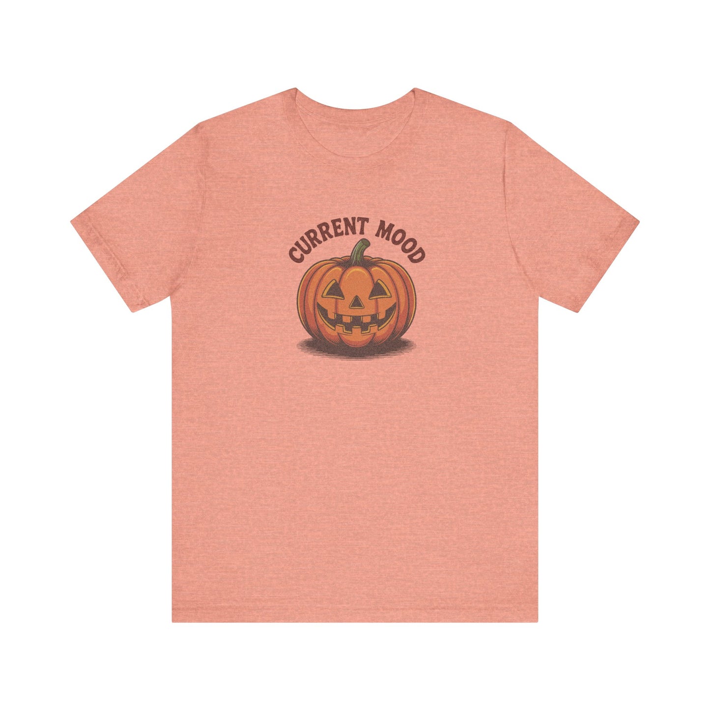 Current Mood (Vintage Jack) — Retro Halloween Tee (Light)