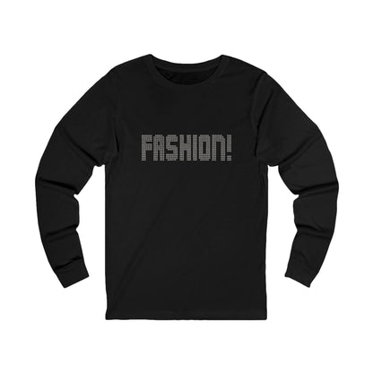 FASHION! — Psych Faux Rhinestones Long Sleeve (Dark)