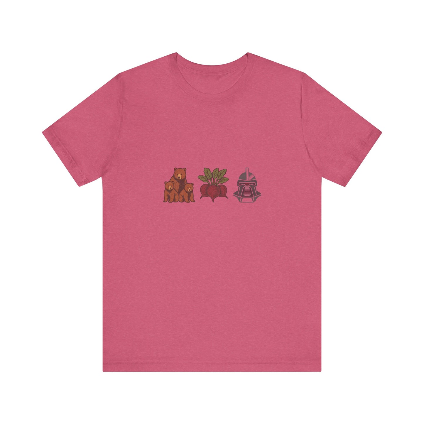 Bears, Beets, Battlestar (Icons) — Retro Tee (Light)
