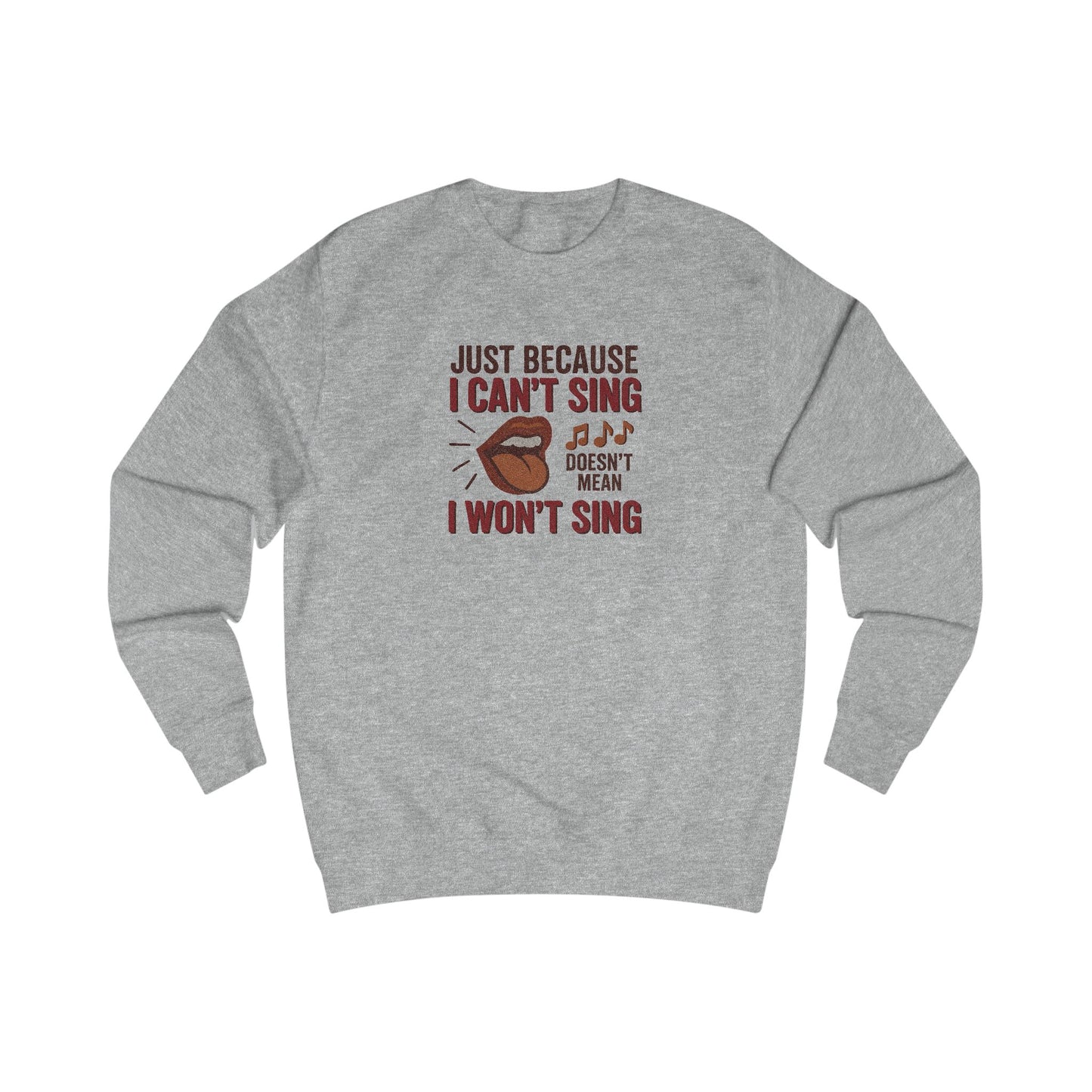 Sing Like Nobody’s Listening — Retro Sweatshirt (Light)
