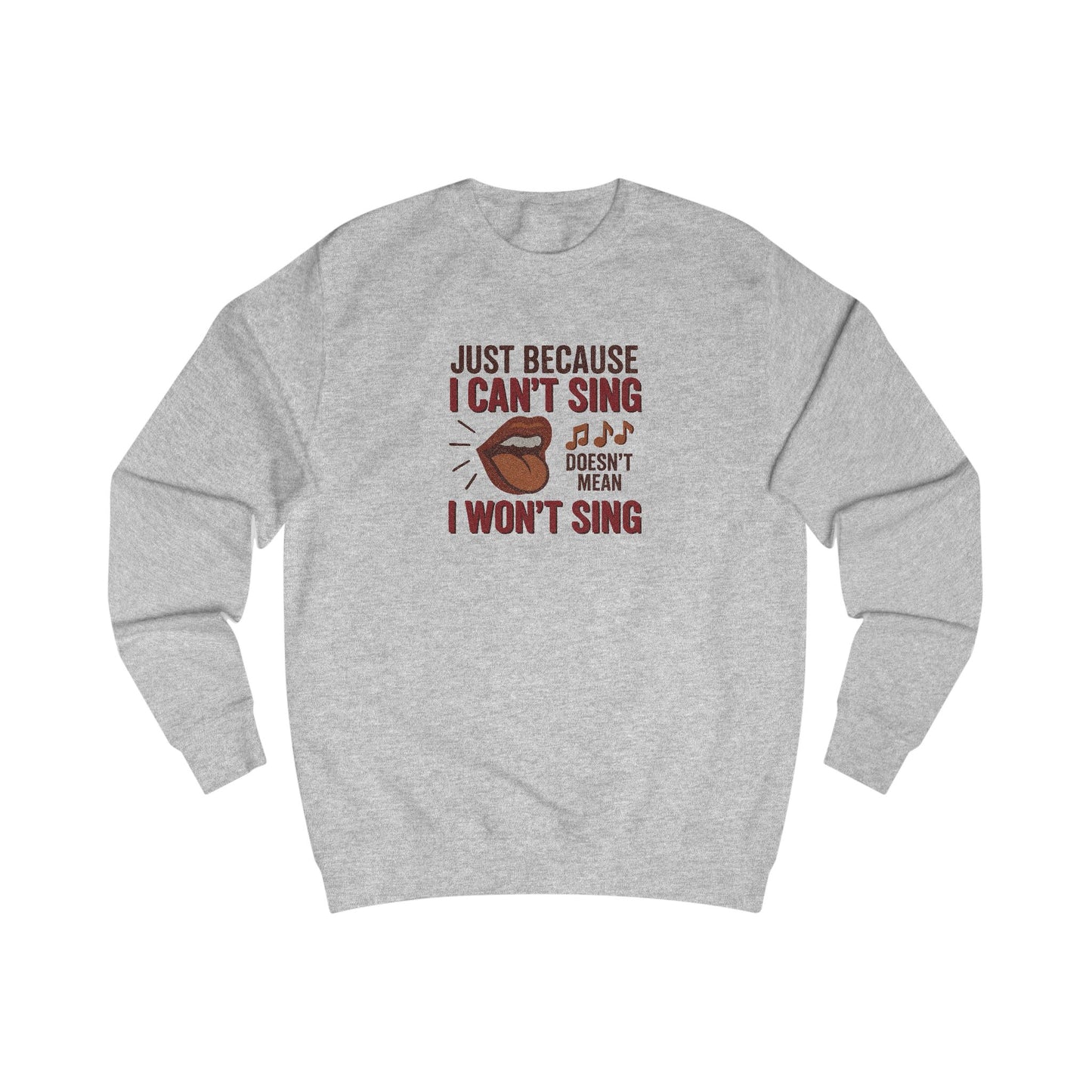 Sing Like Nobody’s Listening — Retro Sweatshirt (Light)