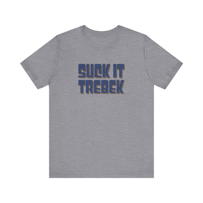 Suck It Trebek — SNL Celebrity Jeopardy Sketch Retro Tee (Light)