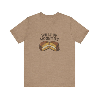 What Up, Moon Pie? — Big Bang Theory Retro Tee (Light)