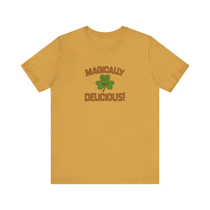 Magically Delicious — St. Patrick’s Retro Tee (Light)