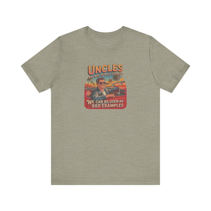 Uncles Are Not Useless (Bad Examples) — Retro Tee (Light)