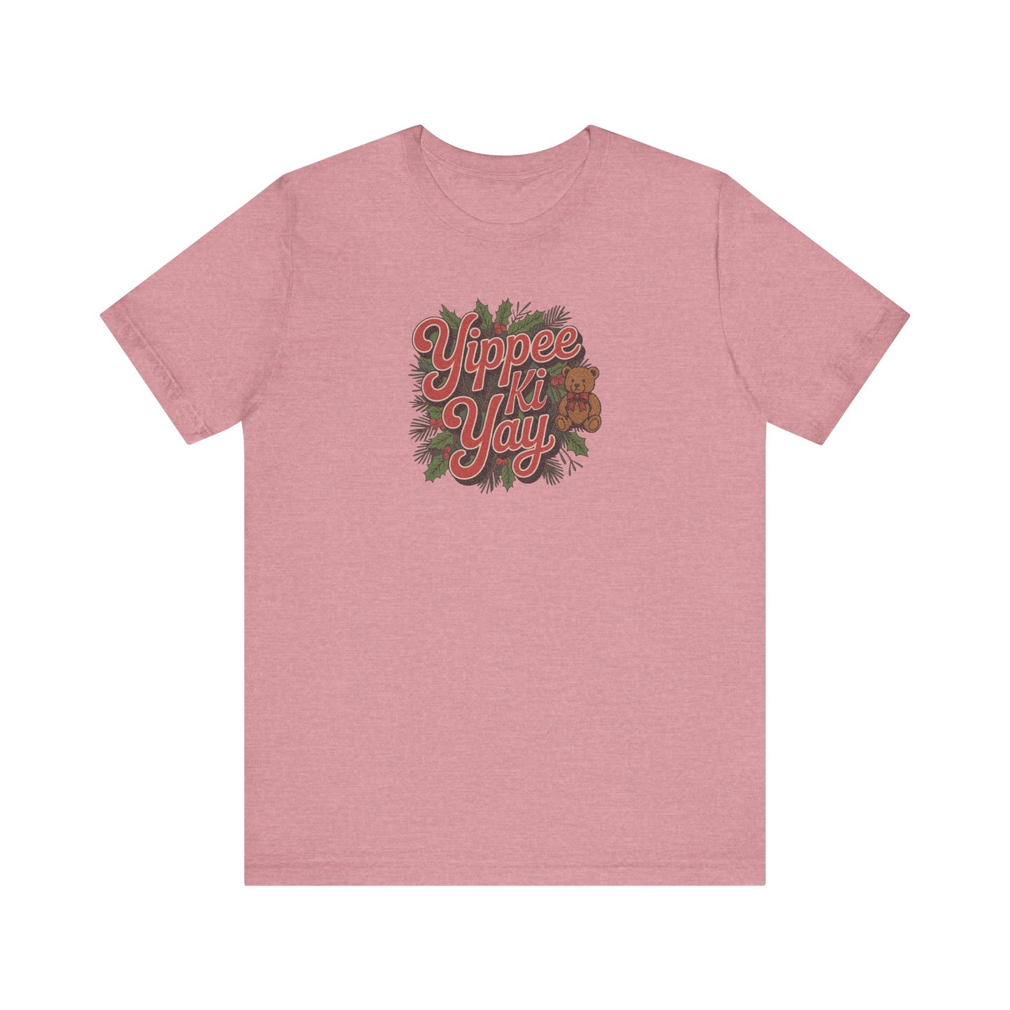 Yippee Ki Yay — Die Hard Retro Christmas Tee (Light)
