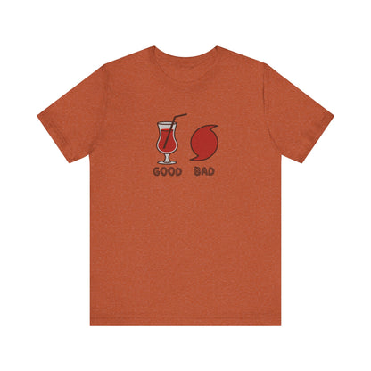 Good Hurricane, Bad Hurricane – Tropical Retro Tee (Light)