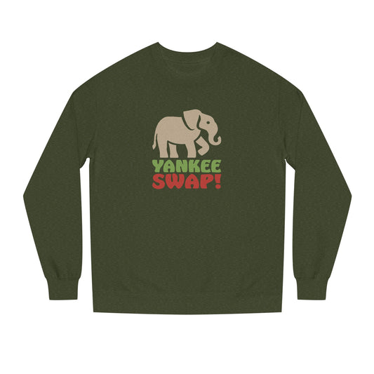 Yankee Swap! Christmas Party — Michael Scott Retro Sweatshirt (Dark)
