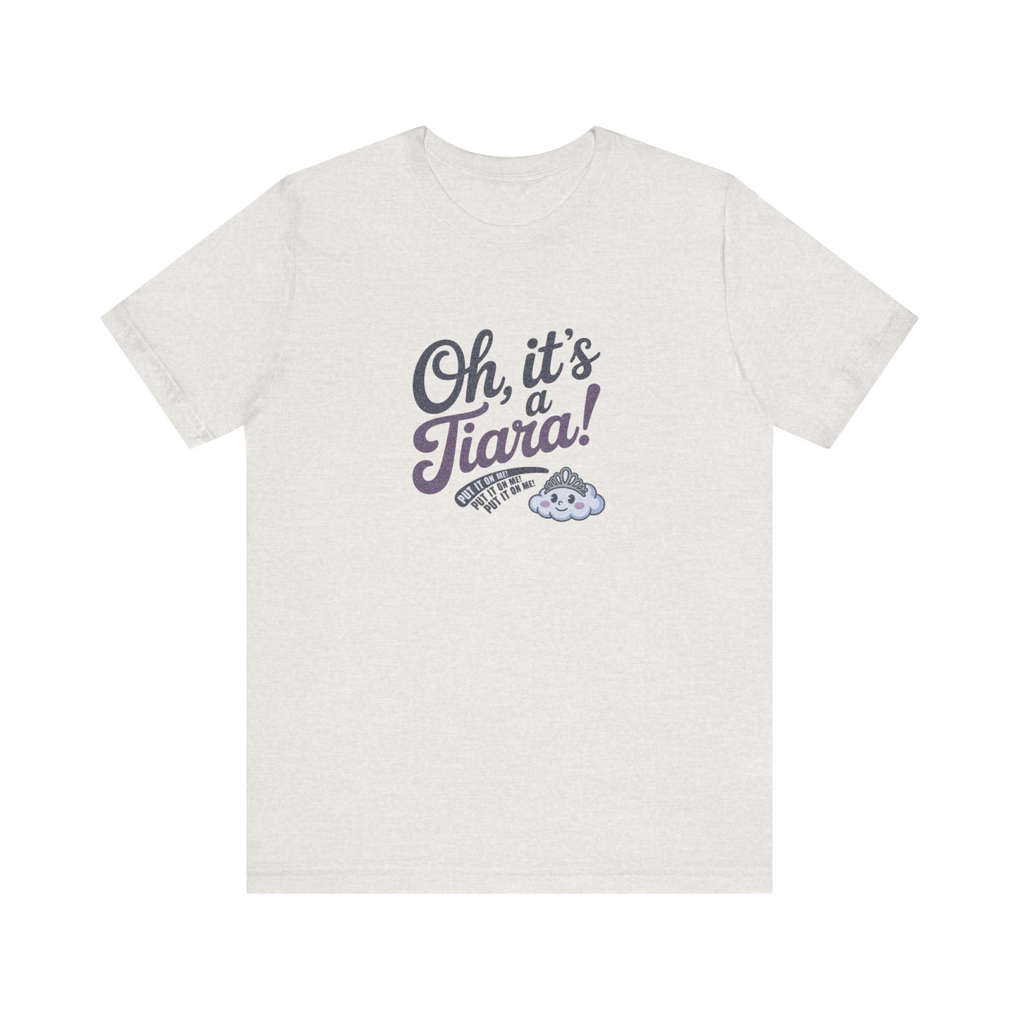 Oh, It’s a Tiara! (Put It On Me!) — Amy Farrah Fowler Retro Tee (Light)