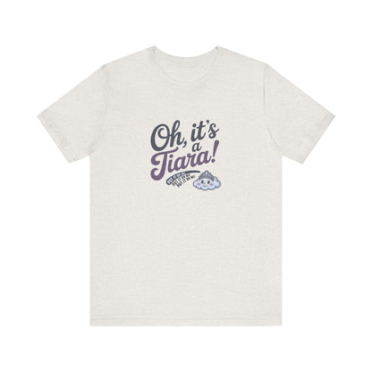 Oh, It’s a Tiara! (Put It On Me!) — Amy Farrah Fowler Retro Tee (Light)
