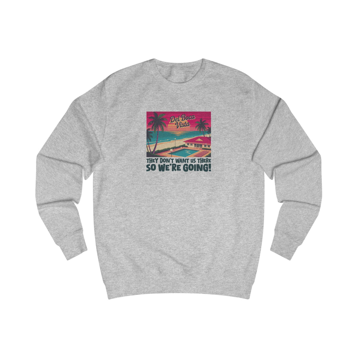 Del Boca Vista (We’re Going!) — Seinfeld Retro Sweatshirt (Light)