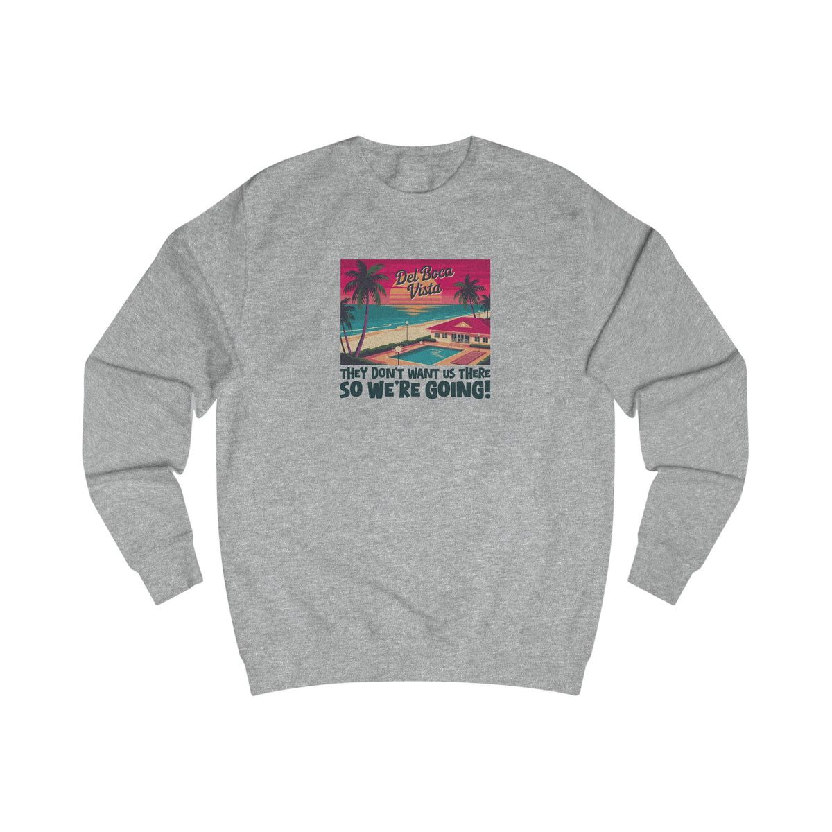 Del Boca Vista (We’re Going!) — Seinfeld Retro Sweatshirt (Light)