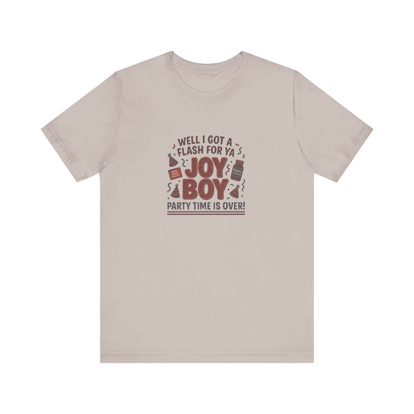 Joy Boy — Seinfeld Library Investigator Retro Tee (Light)