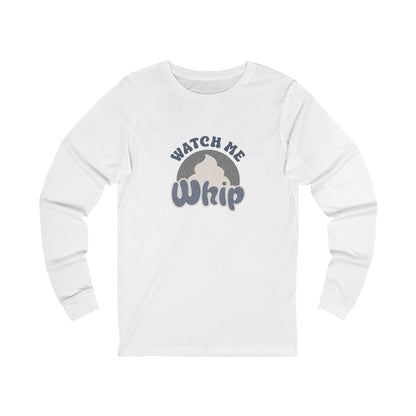 Watch Me Whip — Retro Thanksgiving Long Sleeve (Light)