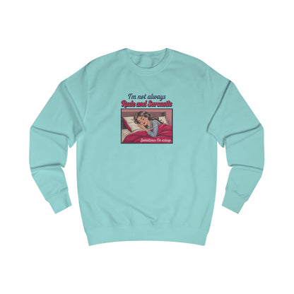 I'm Not Always Rude and Sarcastic — Retro Sweatshirt (Light)