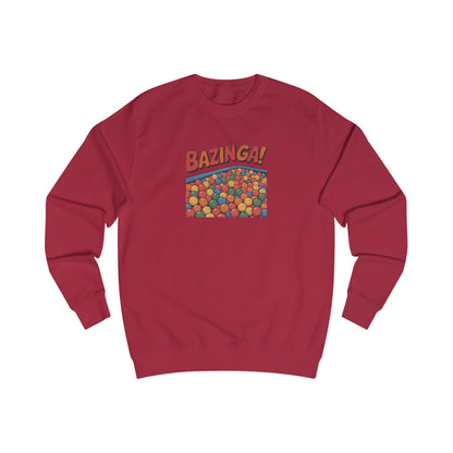 Bazinga! Ball Pit — Big Bang Theory Retro Sweatshirt (Light)