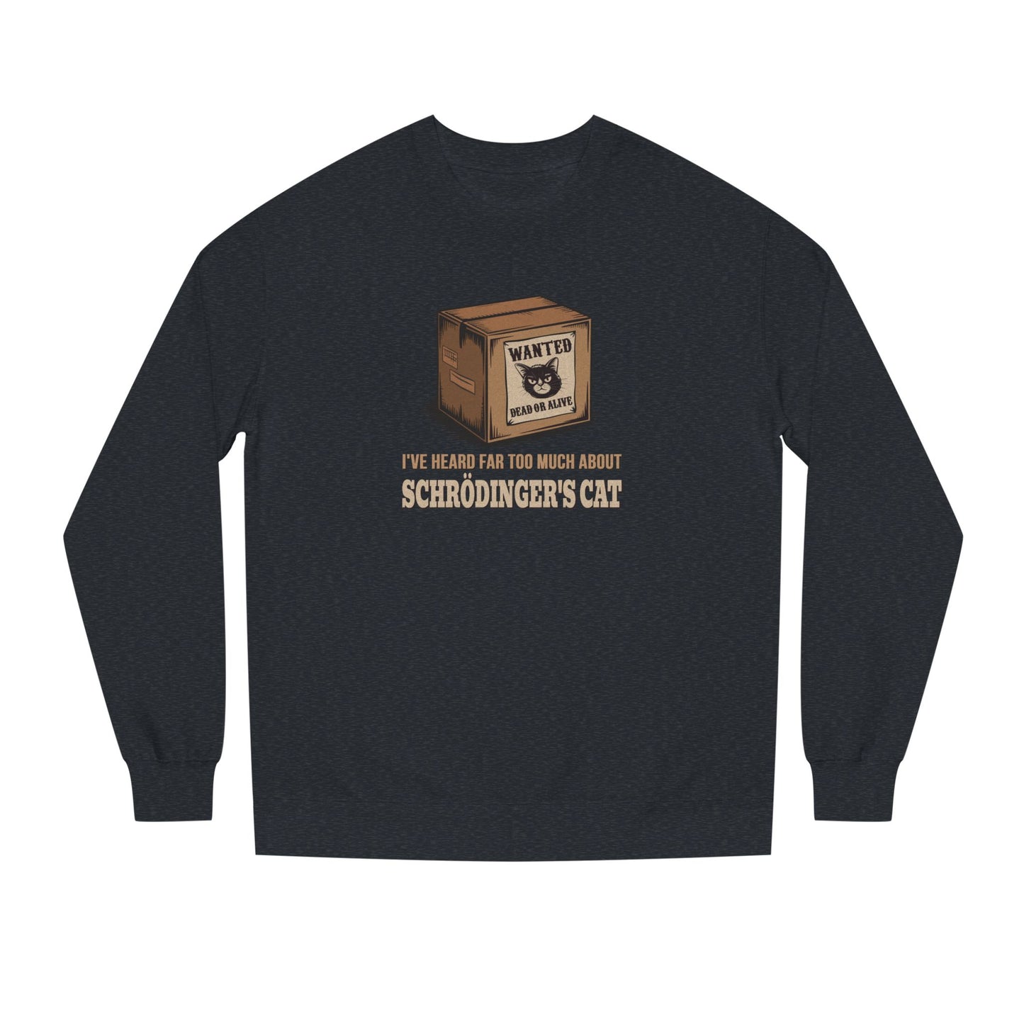 Schrödinger’s Cat — Big Bang Theory Retro Sweatshirt (Dark)