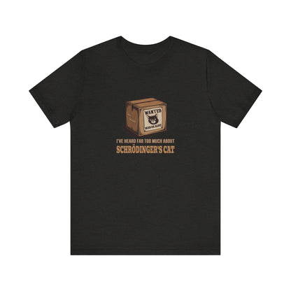 Schrödinger’s Cat — Big Bang Theory Retro Tee (Dark)