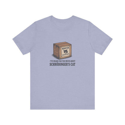 Schrödinger’s Cat — Big Bang Theory Retro Tee (Light)