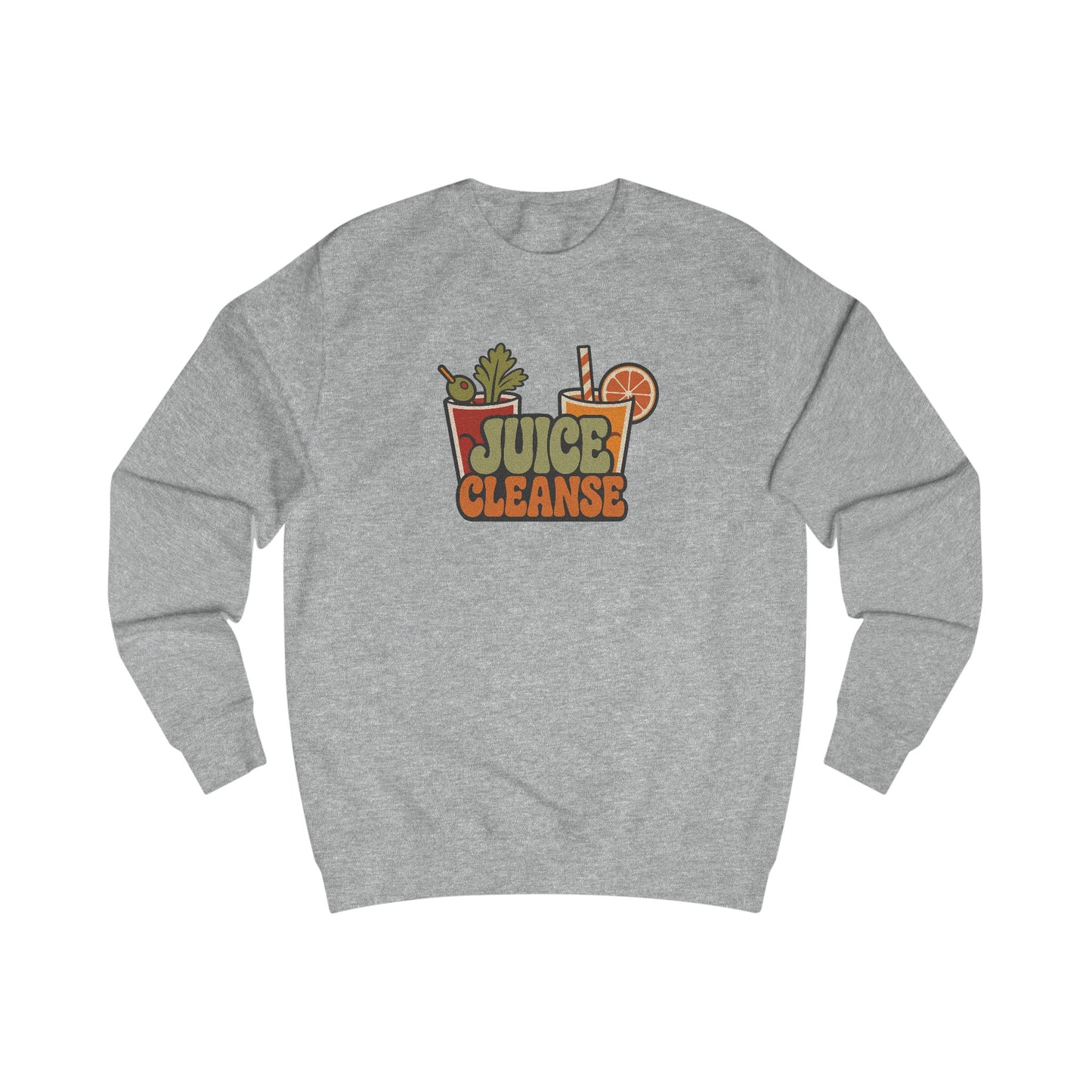 Juice Cleanse Liquid Diet — Boozy Brunch Retro Sweatshirt (Light)