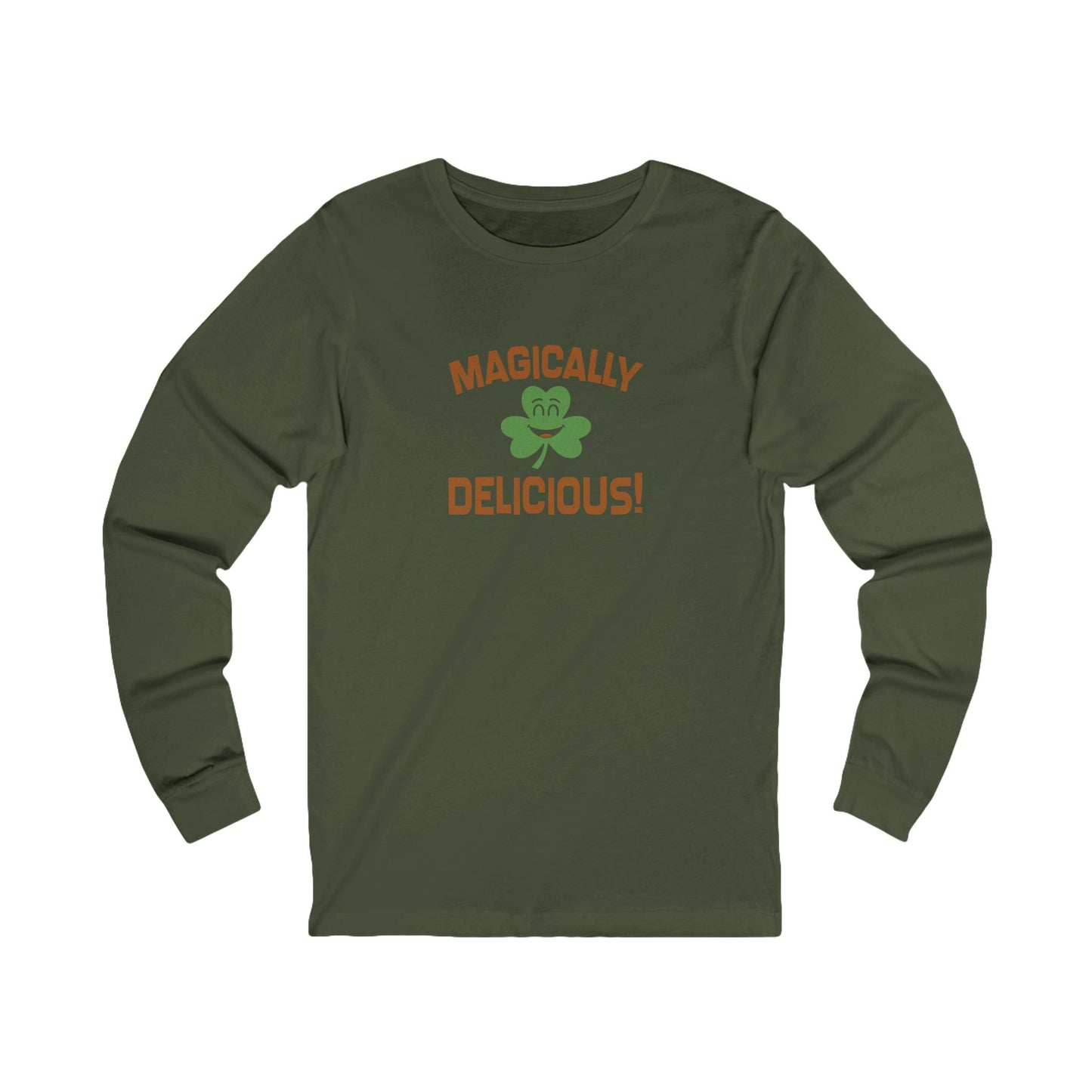 Magically Delicious — St. Patrick’s Retro Long Sleeve (Dark)