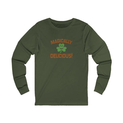 Magically Delicious — St. Patrick’s Retro Long Sleeve (Dark)