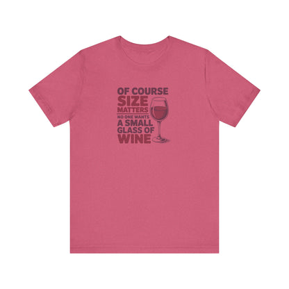Big Glass Energy — Wine Lover Retro Tee (Light)