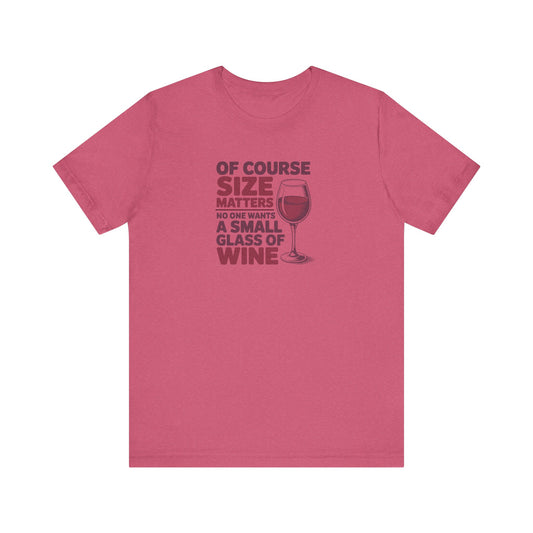 Big Glass Energy — Wine Lover Retro Tee (Light)