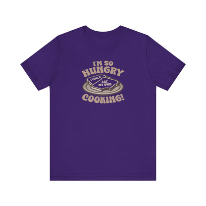 I'm So Hungry, I Could Eat My Own Cooking — Retro Tee (Dark)