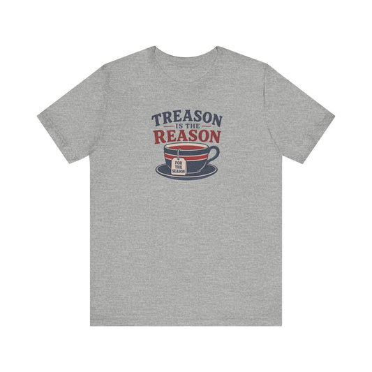 Traitorous Cup of Tea Shirt — Boston Tea Party History T-Shirt