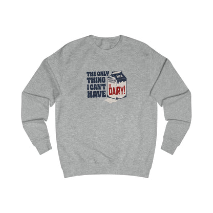Can’t Have Dairy — Friends Jill Green Retro Sweatshirt (Light)