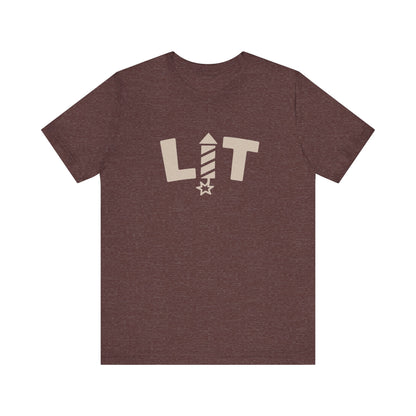 LIT Fireworks Shirt — Funny 4th of July Party Tee