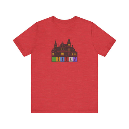 Welcome to Hill House (Off Route 41) — Clue Retro Tee (Light)