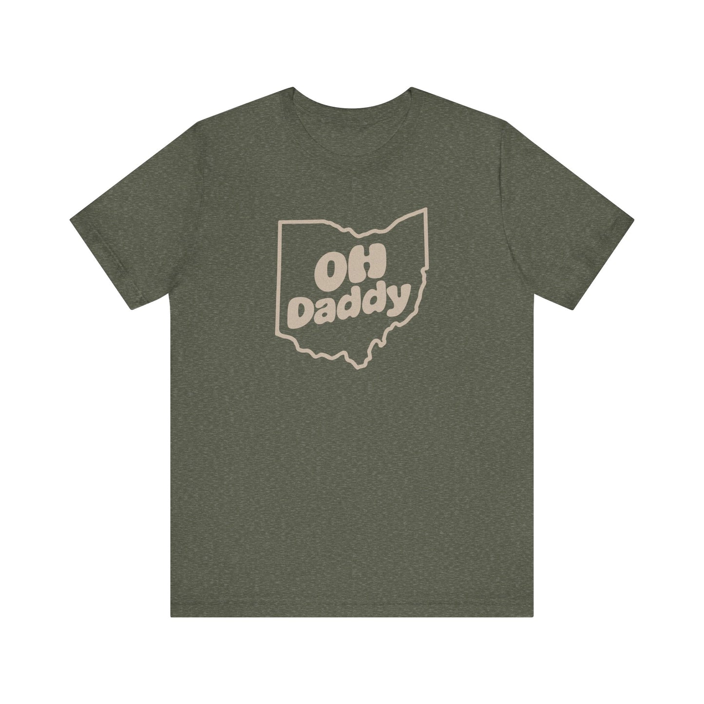 OH Daddy Shirt — Funny Ohio Dad Gift, Retro Pun Tee
