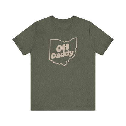 OH Daddy Shirt — Funny Ohio Dad Gift, Retro Pun Tee