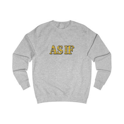 As If — Clueless Cher Horowitz Retro Sweatshirt (Light)