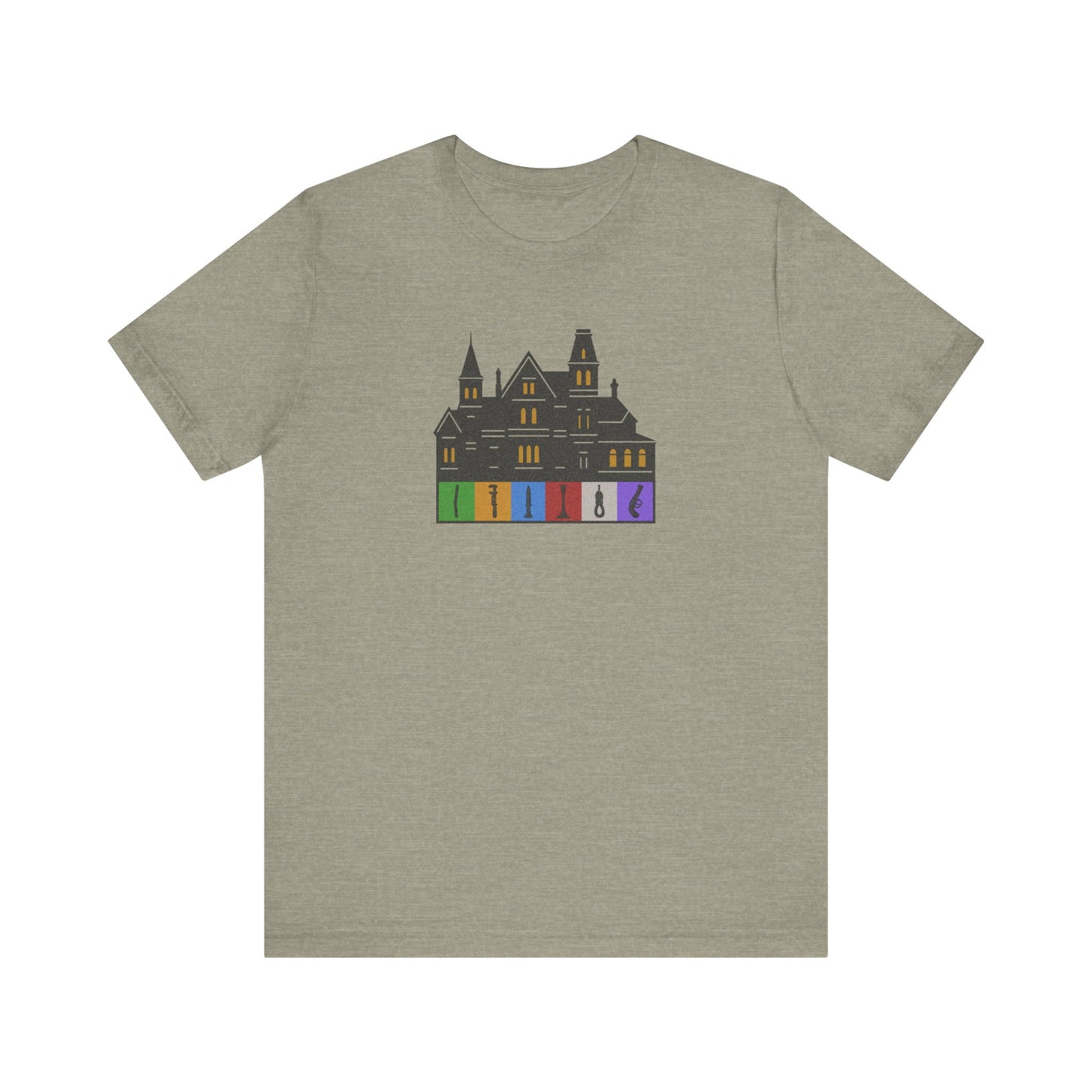 Welcome to Hill House (Off Route 41) — Clue Retro Tee (Light)