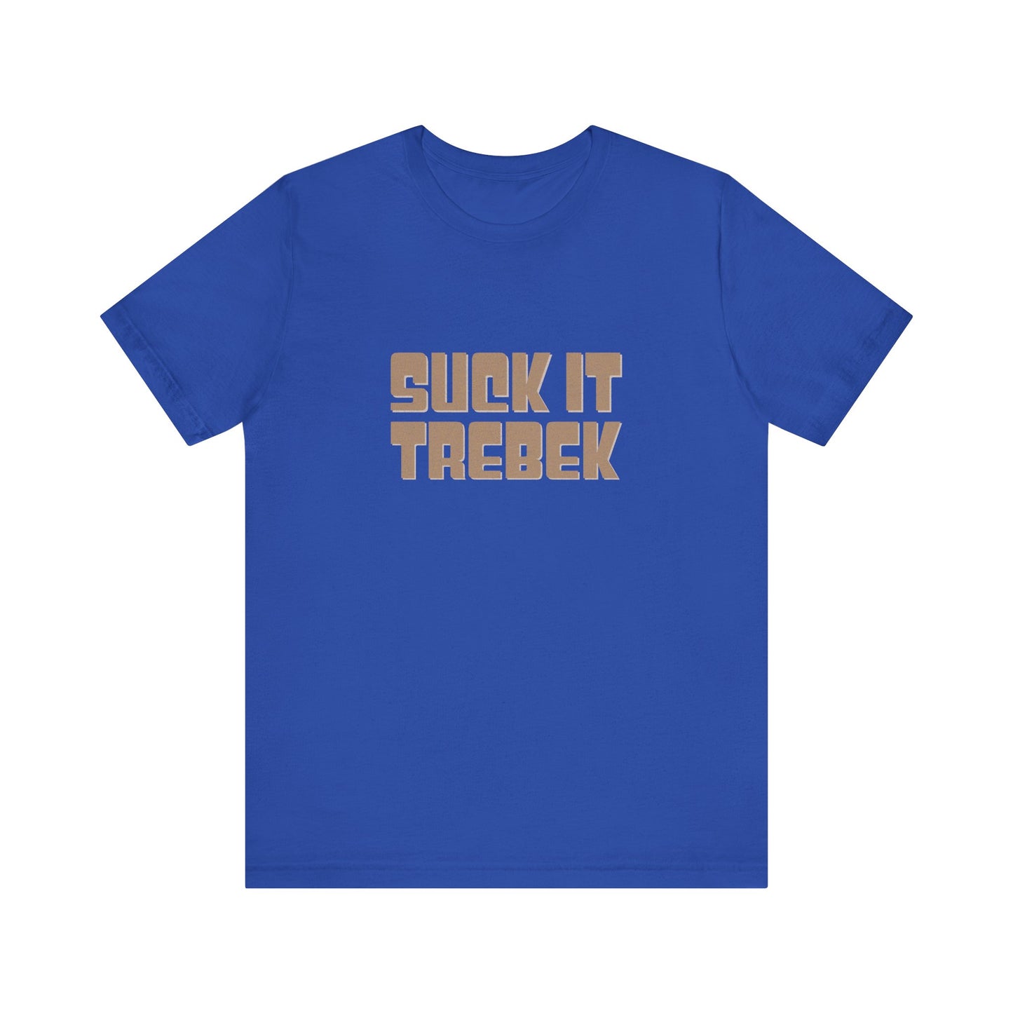 Suck It Trebek — SNL Celebrity Jeopardy Sketch Retro Tee (Dark)