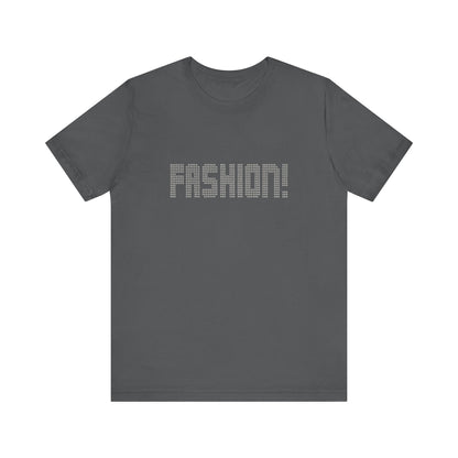 FASHION! — Psych Faux Rhinestones Retro Tee (Dark)