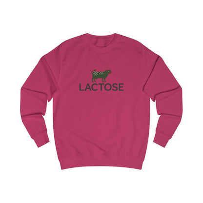 Life is a Beautiful… Typo – LACTOSE Logo Parody Retro Sweatshirt (Light)
